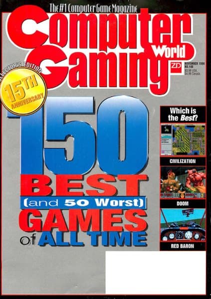 Cover of Computer Gaming World issue 148