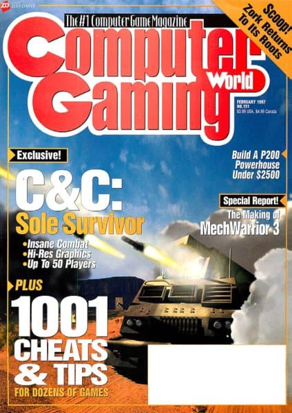 Cover of Computer Gaming World issue 151