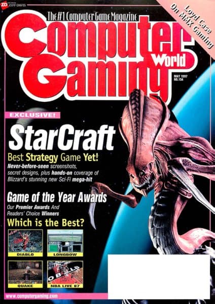 Cover of Computer Gaming World issue 154
