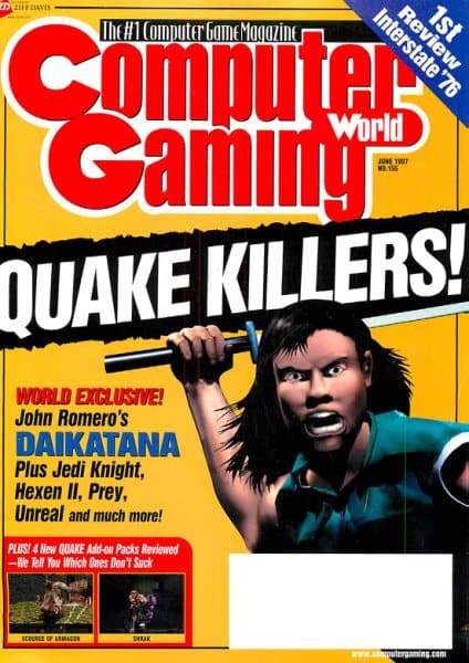 Cover of Computer Gaming World issue 155