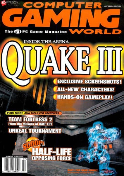 Cover of Computer Gaming World issue 180