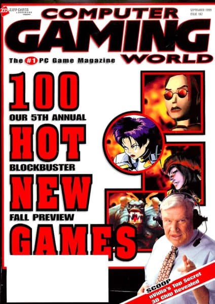Cover of Computer Gaming World issue 182