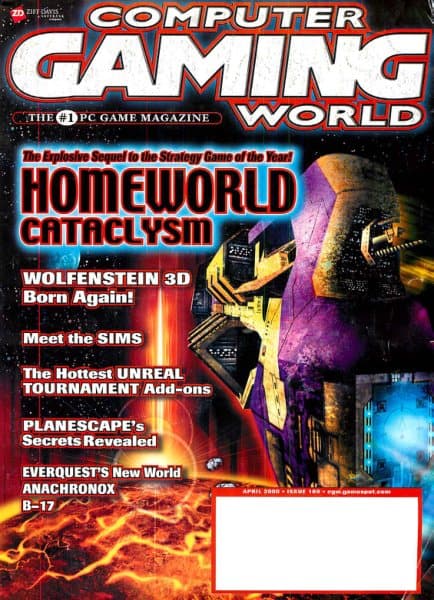 Cover of Computer Gaming World issue 189