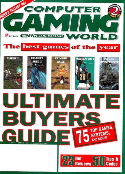 Computer Gaming World issue 198, Jan 2001