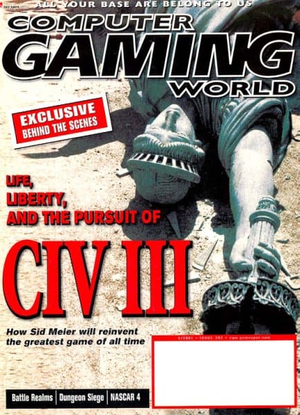 Cover of Computer Gaming World issue 202