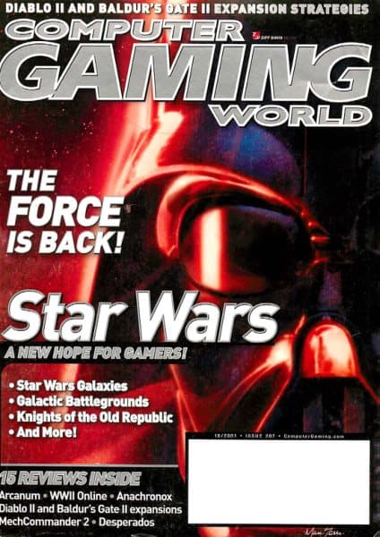 Cover of Computer Gaming World issue 207