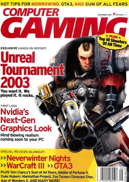 Cover of Computer Gaming World issue 218