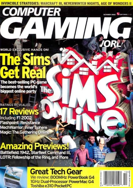 Cover of Computer Gaming World issue 219