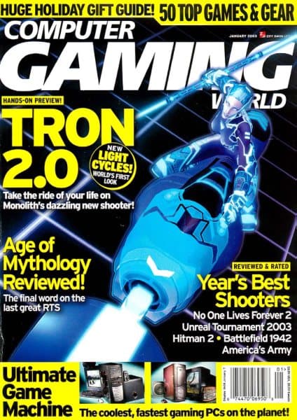 Cover of Computer Gaming World issue 222