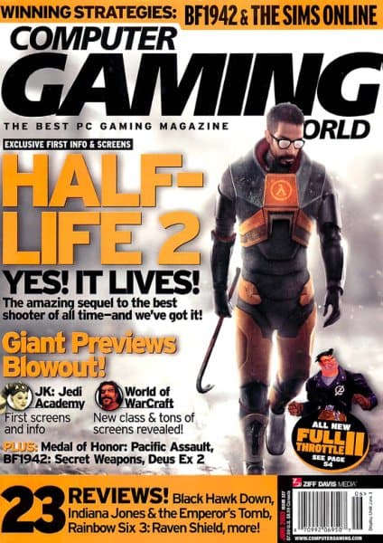 Cover of Computer Gaming World issue 227