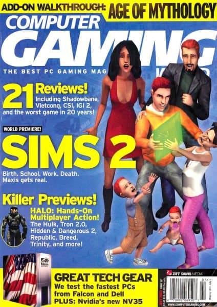 Cover of Computer Gaming World issue 228