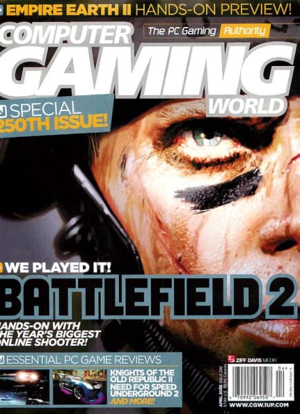 Cover of Computer Gaming World issue 250