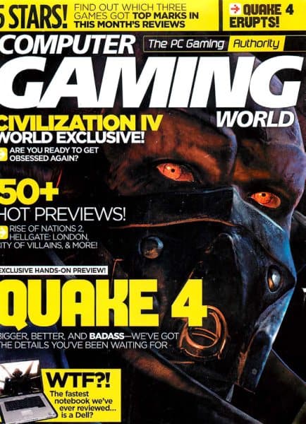 Cover of Computer Gaming World issue 252
