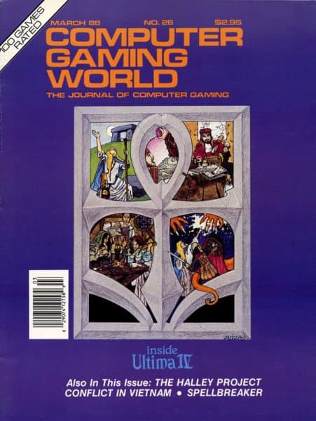 Cover of Computer Gaming World issue 26