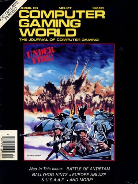 Cover of Computer Gaming World issue 27