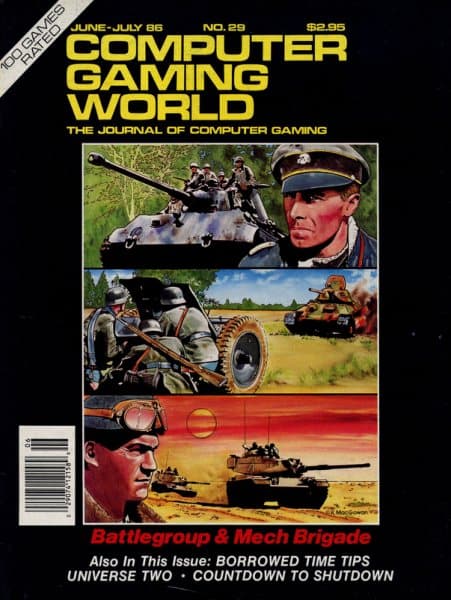 Cover of Computer Gaming World issue 29