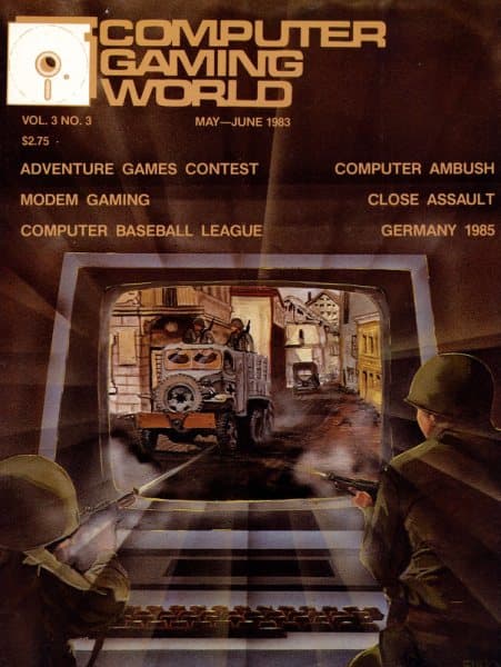 Cover of Computer Gaming World issue 3.3