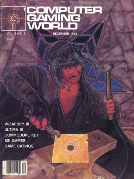 Cover of Computer Gaming World issue 3.6