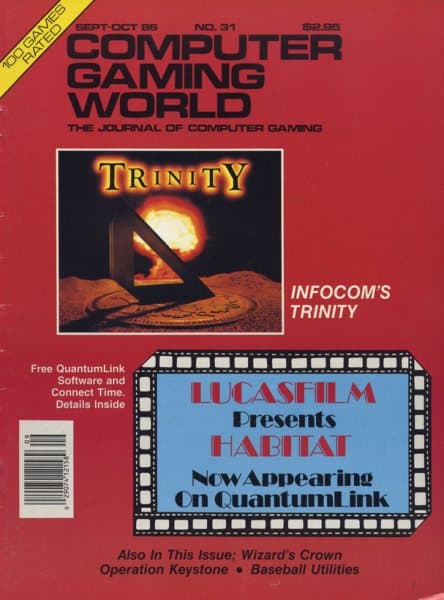 Cover of Computer Gaming World issue 31