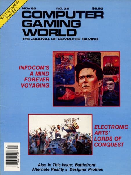 Cover of Computer Gaming World issue 32
