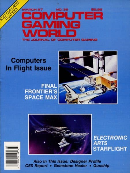Cover of Computer Gaming World issue 35