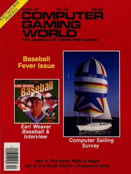 Cover of Computer Gaming World issue 36