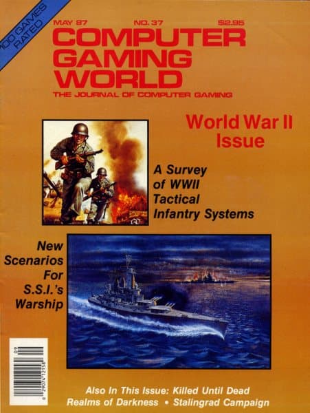 Cover of Computer Gaming World issue 37