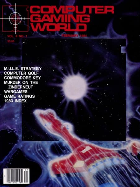 Cover of Computer Gaming World issue 4.1