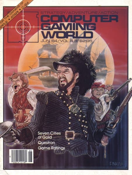 Cover of Computer Gaming World issue 4.3