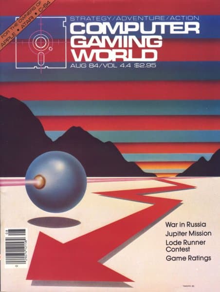 Cover of Computer Gaming World issue 4.4