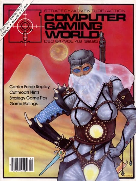 Cover of Computer Gaming World issue 4.6