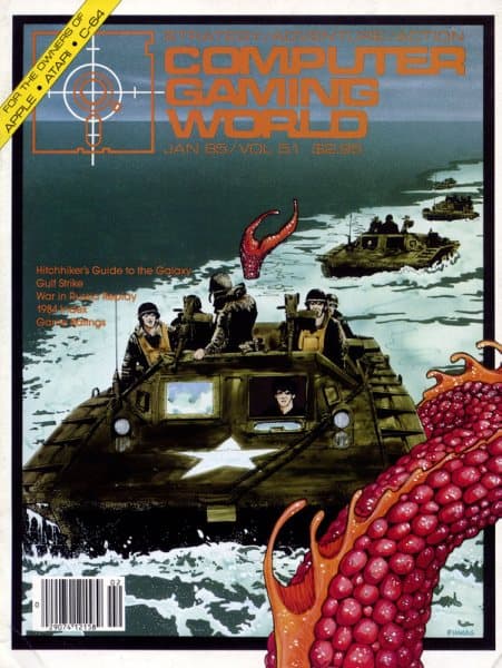 Cover of Computer Gaming World issue 5.1
