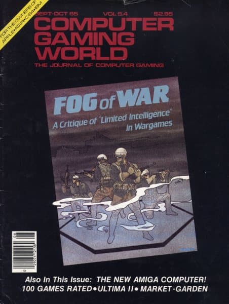 Cover of Computer Gaming World issue 5.4