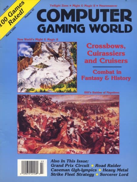 Cover of Computer Gaming World issue 57