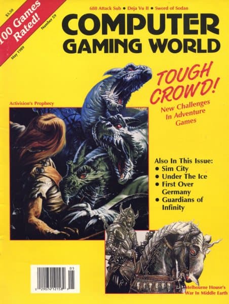 Cover of Computer Gaming World issue 59