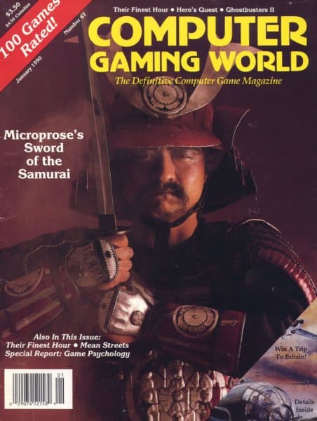 Cover of Computer Gaming World issue 67