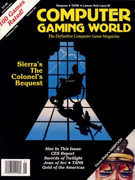 Cover of Computer Gaming World issue 68