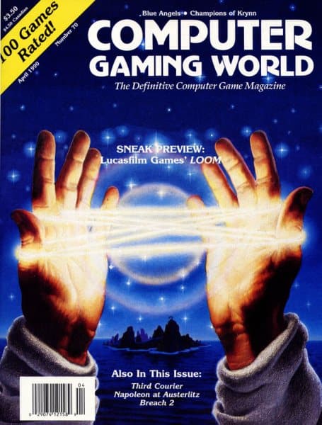Cover of Computer Gaming World issue 70
