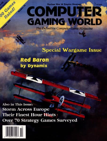 Computer Gaming World issue 75, Oct 1990