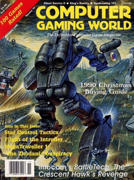 Cover of Computer Gaming World issue 76