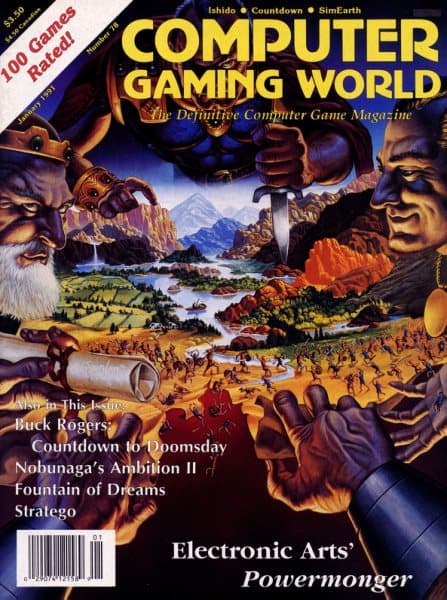 Cover of Computer Gaming World issue 78
