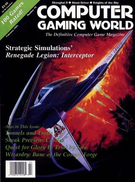Cover of Computer Gaming World issue 79