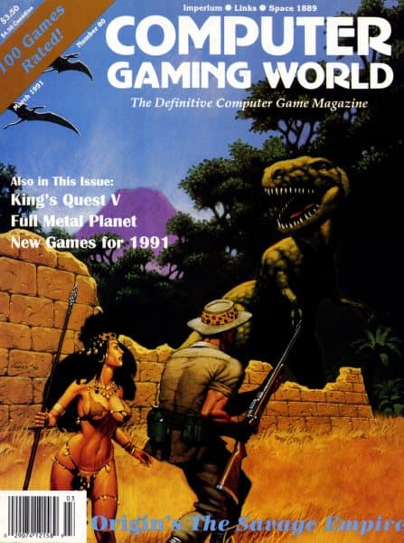 Cover of Computer Gaming World issue 80