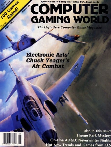 Cover of Computer Gaming World issue 85
