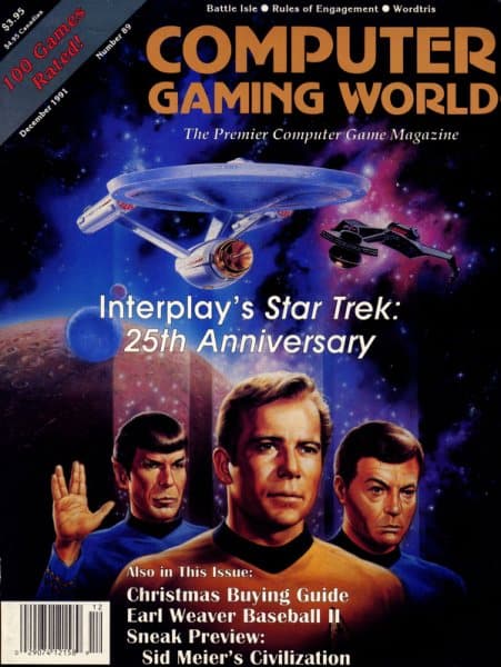 Cover of Computer Gaming World issue 89