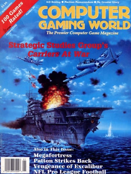 Cover of Computer Gaming World issue 90