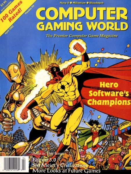 Cover of Computer Gaming World issue 93
