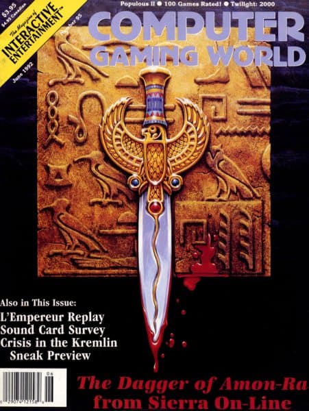 Cover of Computer Gaming World issue 95