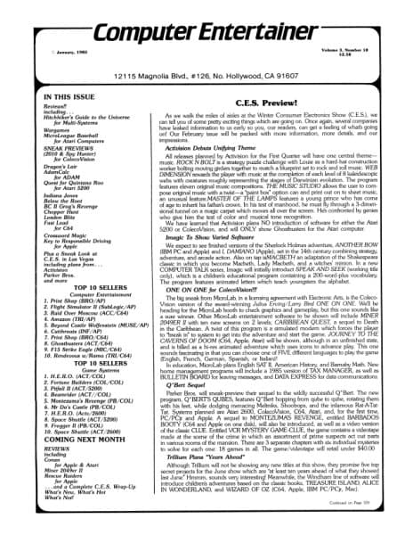 Cover of Computer Entertainer issue 10