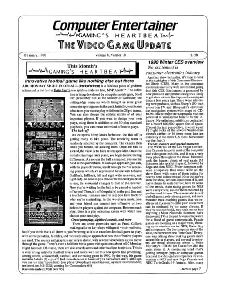 Cover of Computer Entertainer issue 10